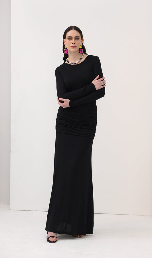 Semi Transparent Maxi Dress