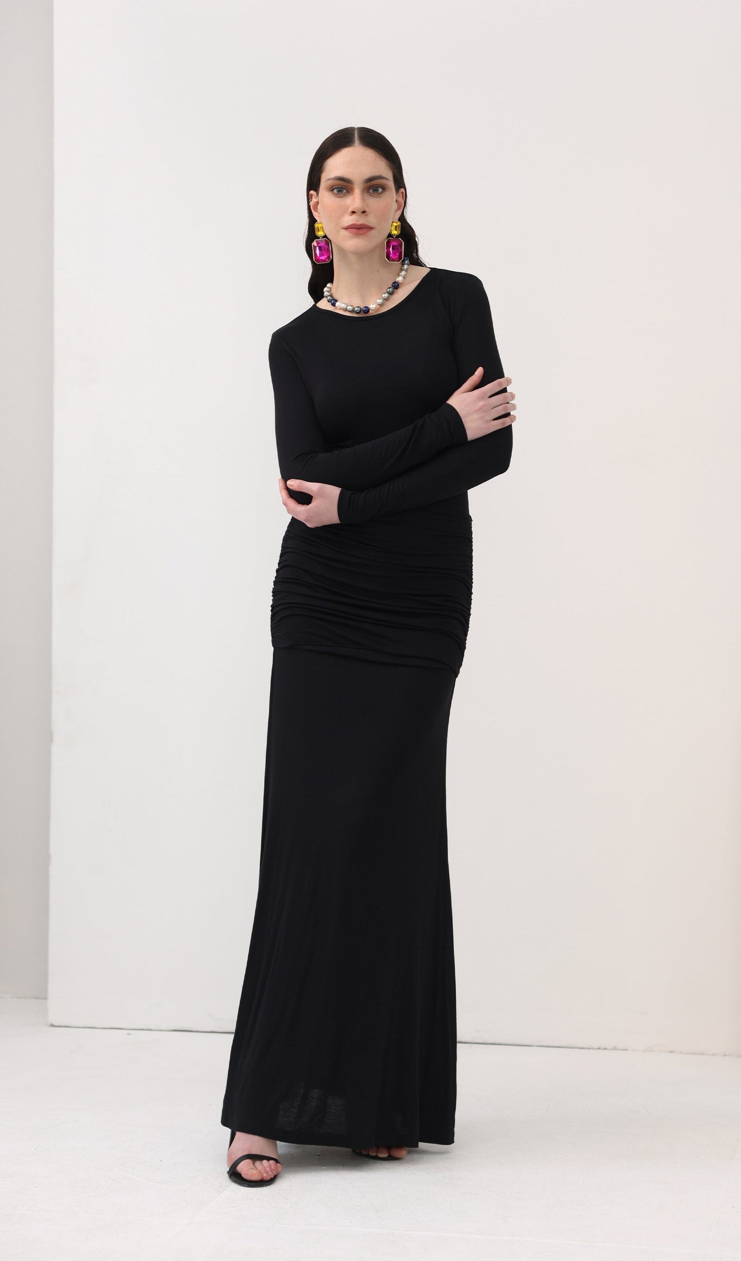 Semi Transparent Maxi Dress