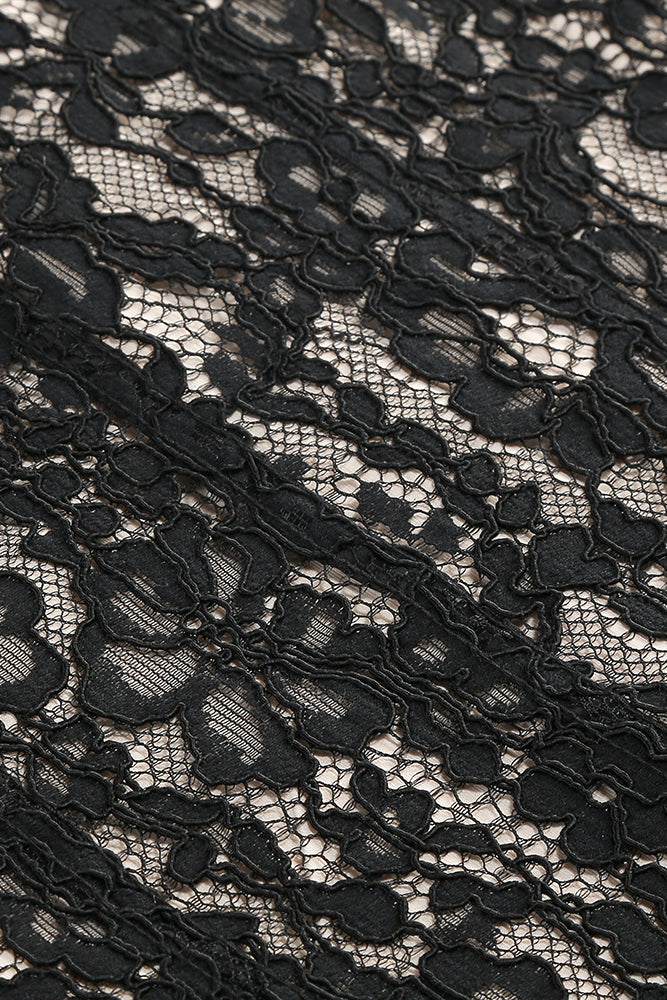 Spaghetti Strap Lace Bodycon Dress