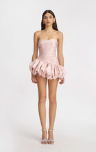 Balloon Draped Mini Dress