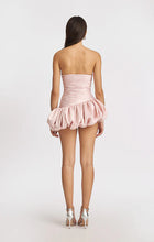 Balloon Draped Mini Dress