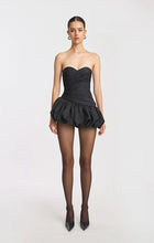 Balloon Draped Mini Dress