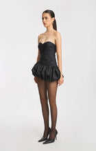 Balloon Draped Mini Dress