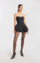 Balloon Draped Mini Dress