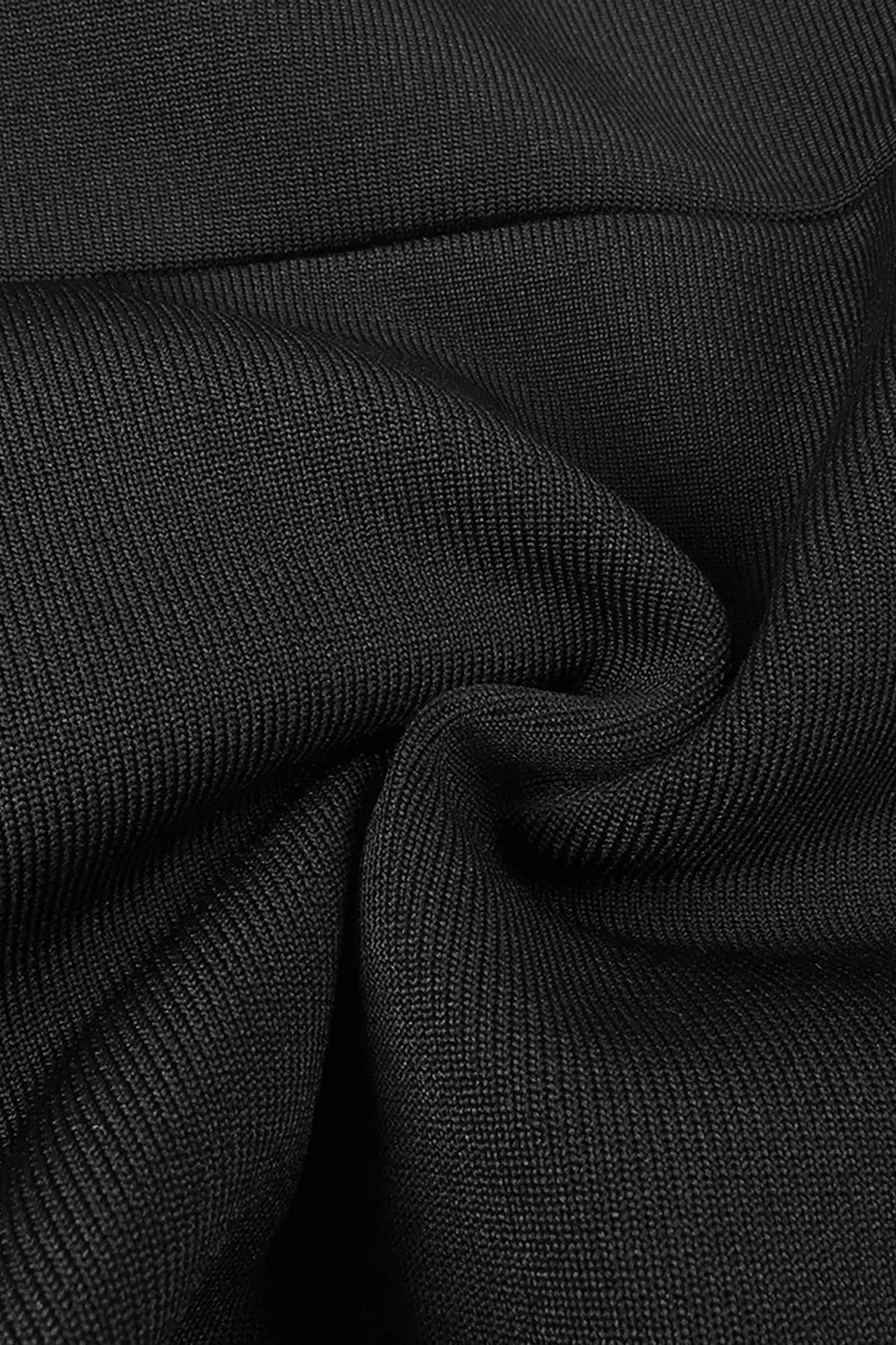 Fitted strapless mermaid cut sable crew long dress