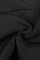 Fitted strapless mermaid cut sable crew long dress