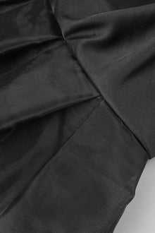 Fitted strapless mermaid cut sable crew long dress