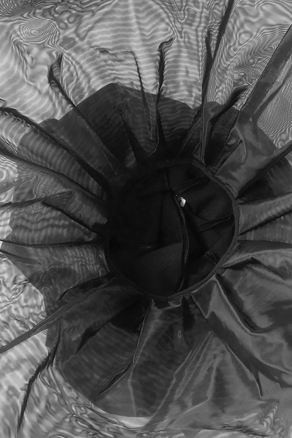 Fitted strapless mermaid cut sable crew long dress