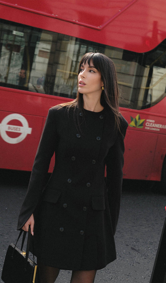Fitted Blazer Mini Dress