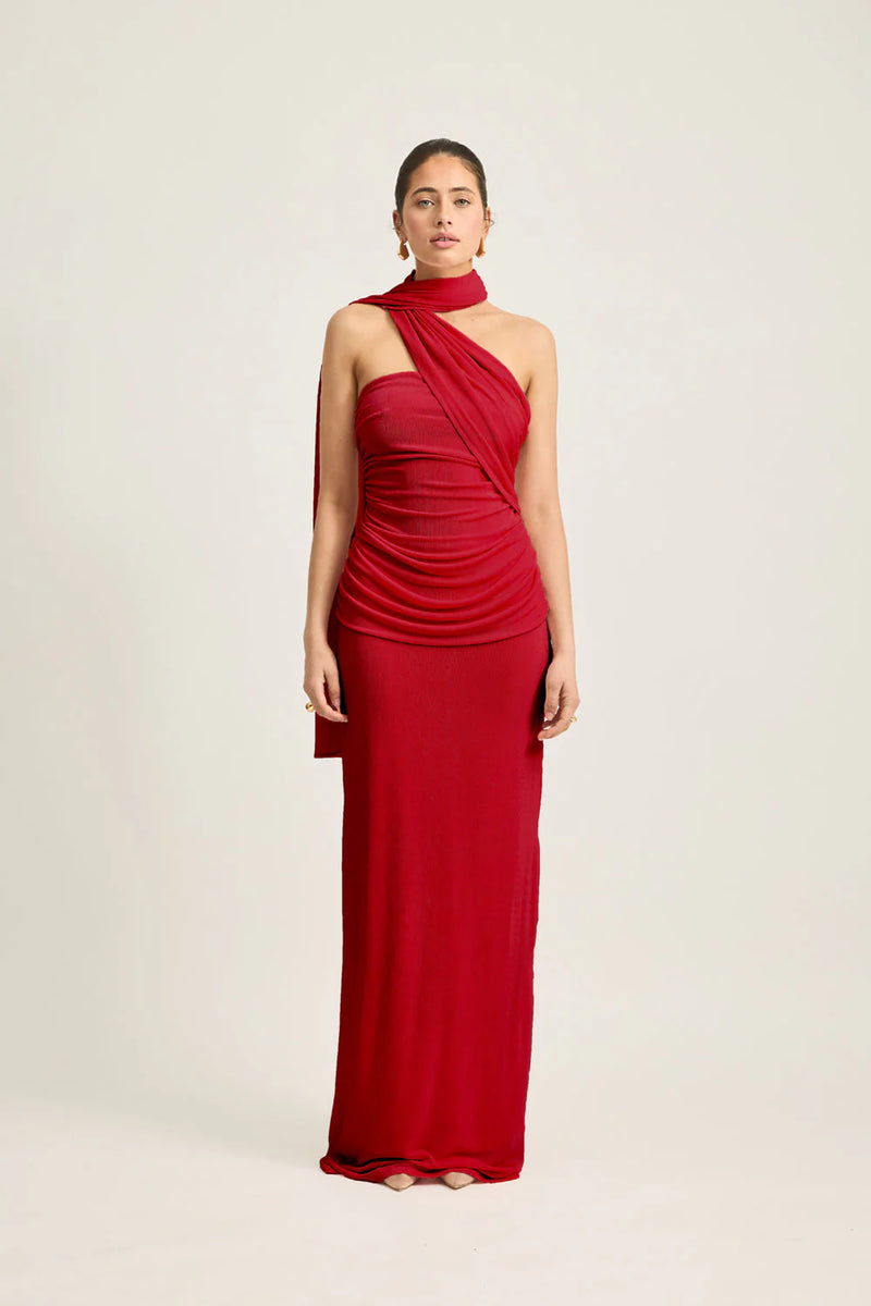 Dress - Cherry Red