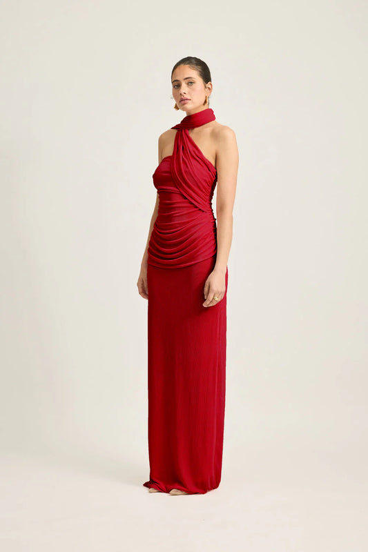 Dress - Cherry Red