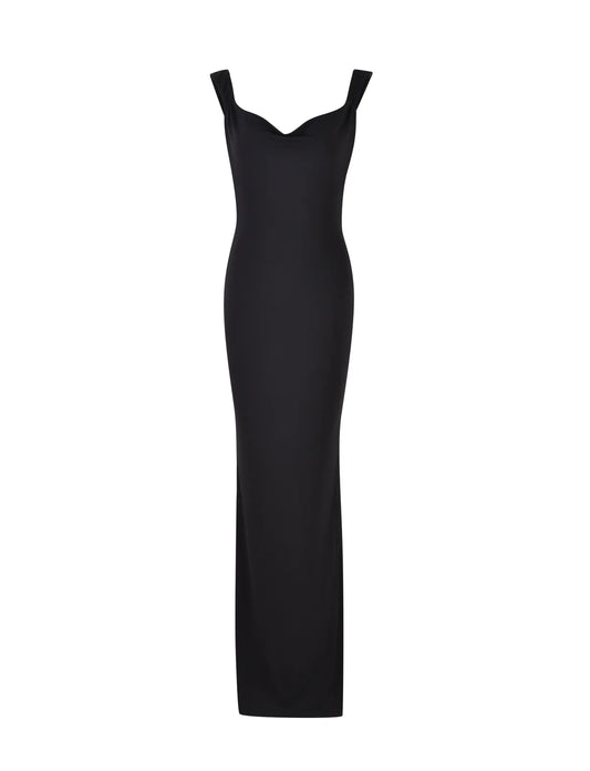 Spaghetti Strap Backless Bodycon with Bow Detail Dress