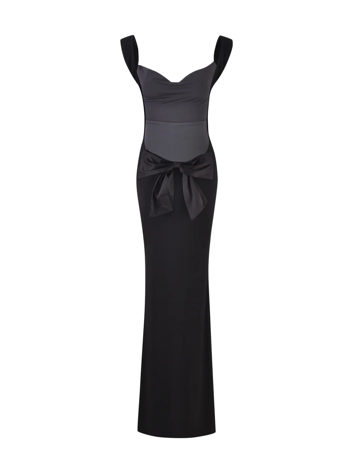 Spaghetti Strap Backless Bodycon with Bow Detail Dress