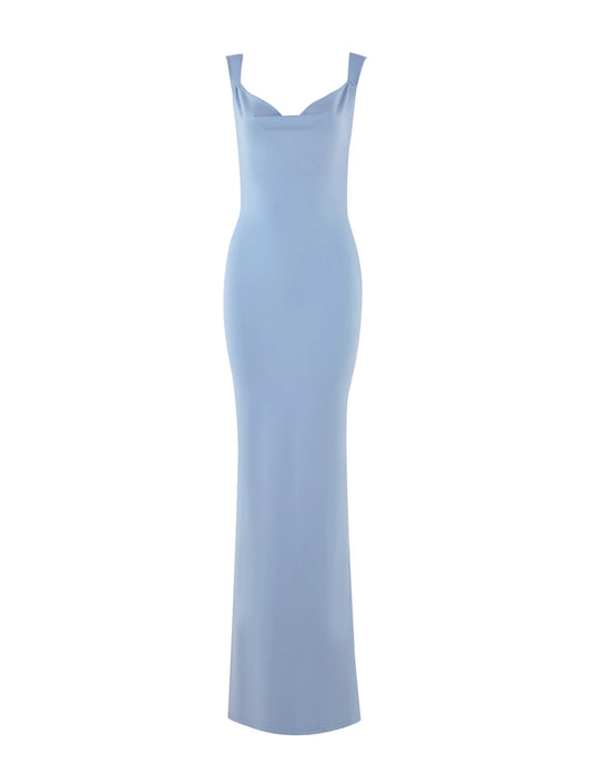 Spaghetti Strap Backless Bodycon with Bow Detail Dress