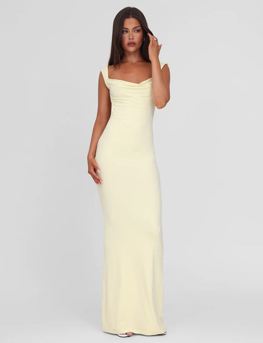 Spaghetti Strap Backless Bodycon with Bow Detail Dress