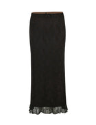 Spaghetti Strap Corset Lace Top and Skirt Set