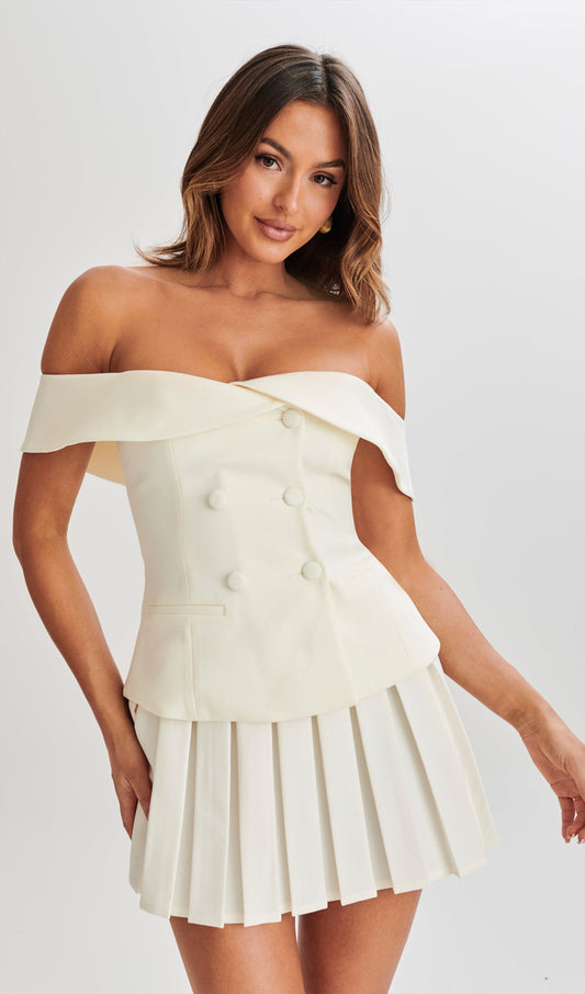 Suiting Mini Dress Two Piece Sets