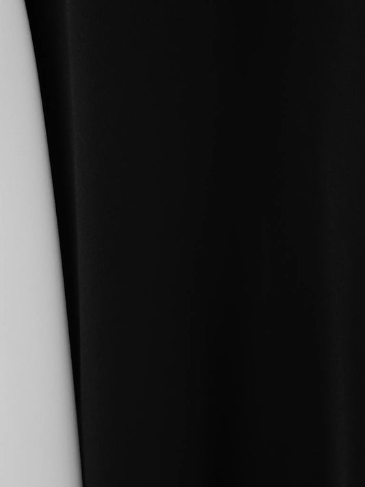 Knitted maxi dress with triangular inserts