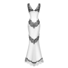 Lace Cutout Maxi Dress