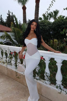 Strapless Twist-Front Bodycon Dress