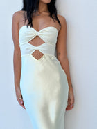 Halle Dress - Lemon
