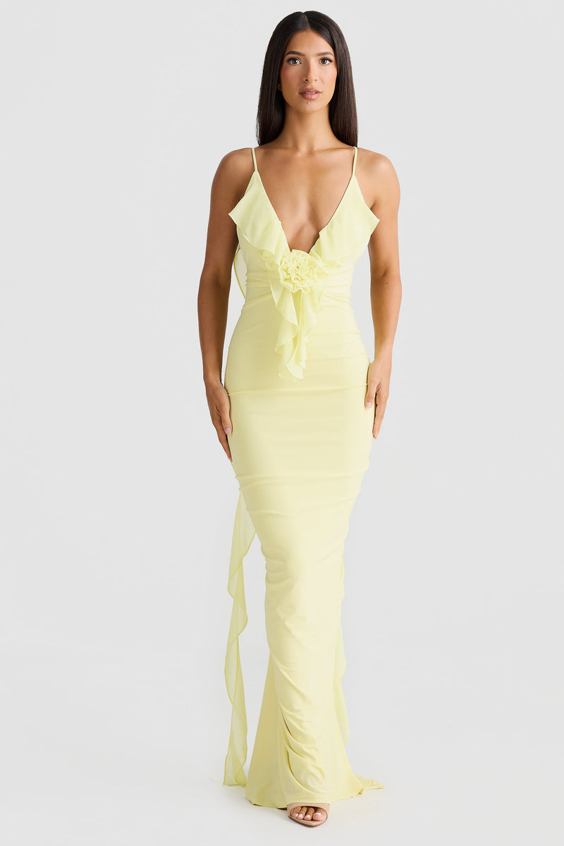 Butter Yellow Dress